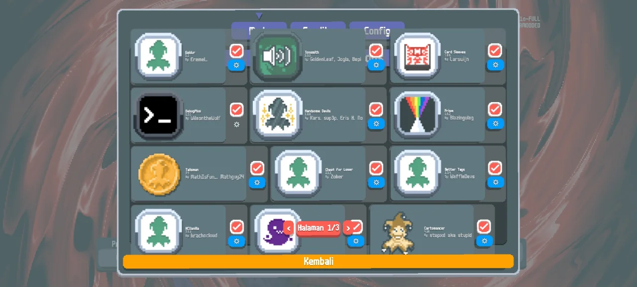 Tangkapan layar Balatro Mega Mod 1184 Joker Bahasa Indonesia Android, 6 dari 9