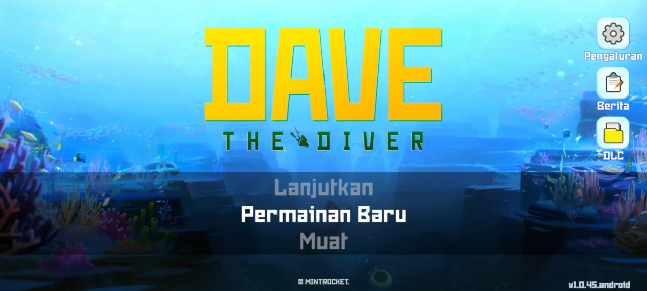 Tangkapan layar Dave The Diver Android (Bahasa Indonesia) - Official Project by Androports, 1 dari 3