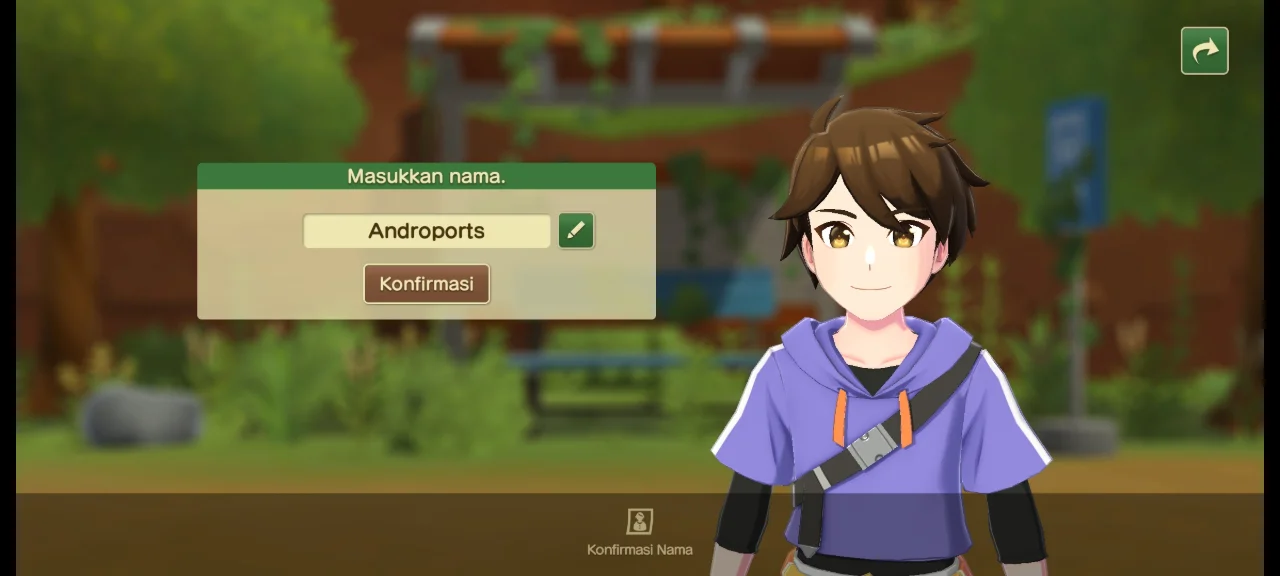 Tangkapan layar Harvest Moon: Home Sweet Home Android (Bahasa Indonesia) – Official Project by Androports, 1 dari 6