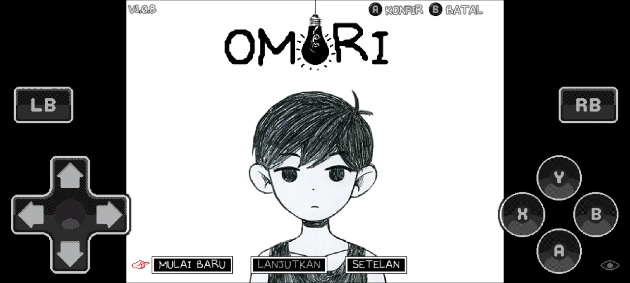 Tangkapan layar Omori 1.0.8 Viendesu Bahasa Indonesia Android, 1 dari 5